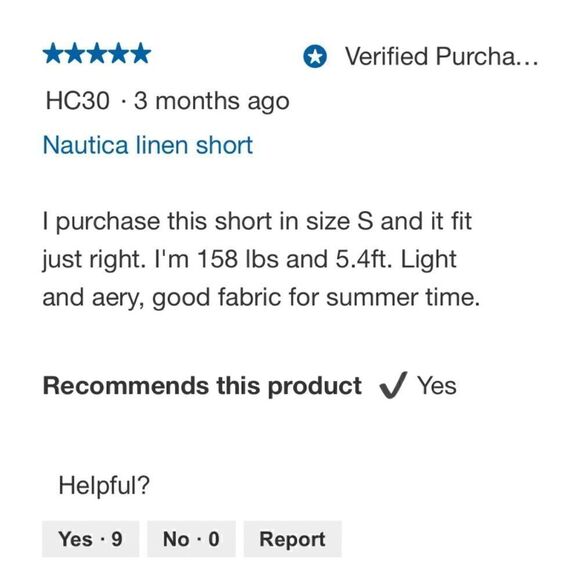 NWT! Nautica Womens Linen Blend Pull-On Easy to Wear Versatile Shorts - Picture 6 of 14